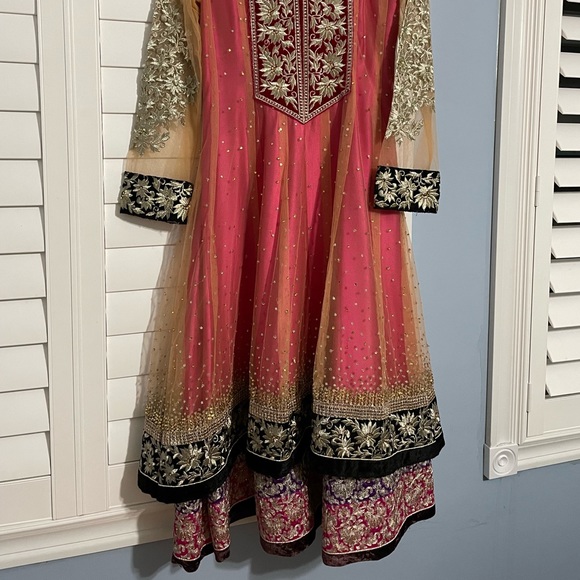 Stunning Indian Anarkali Outfit - for Wedding Receptions, Sangeets or Mehndis! - Picture 2 of 2